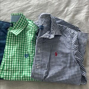 Polo by Ralph Lauren, chaps, calvin Klein Button Down Shirts boys 10/12